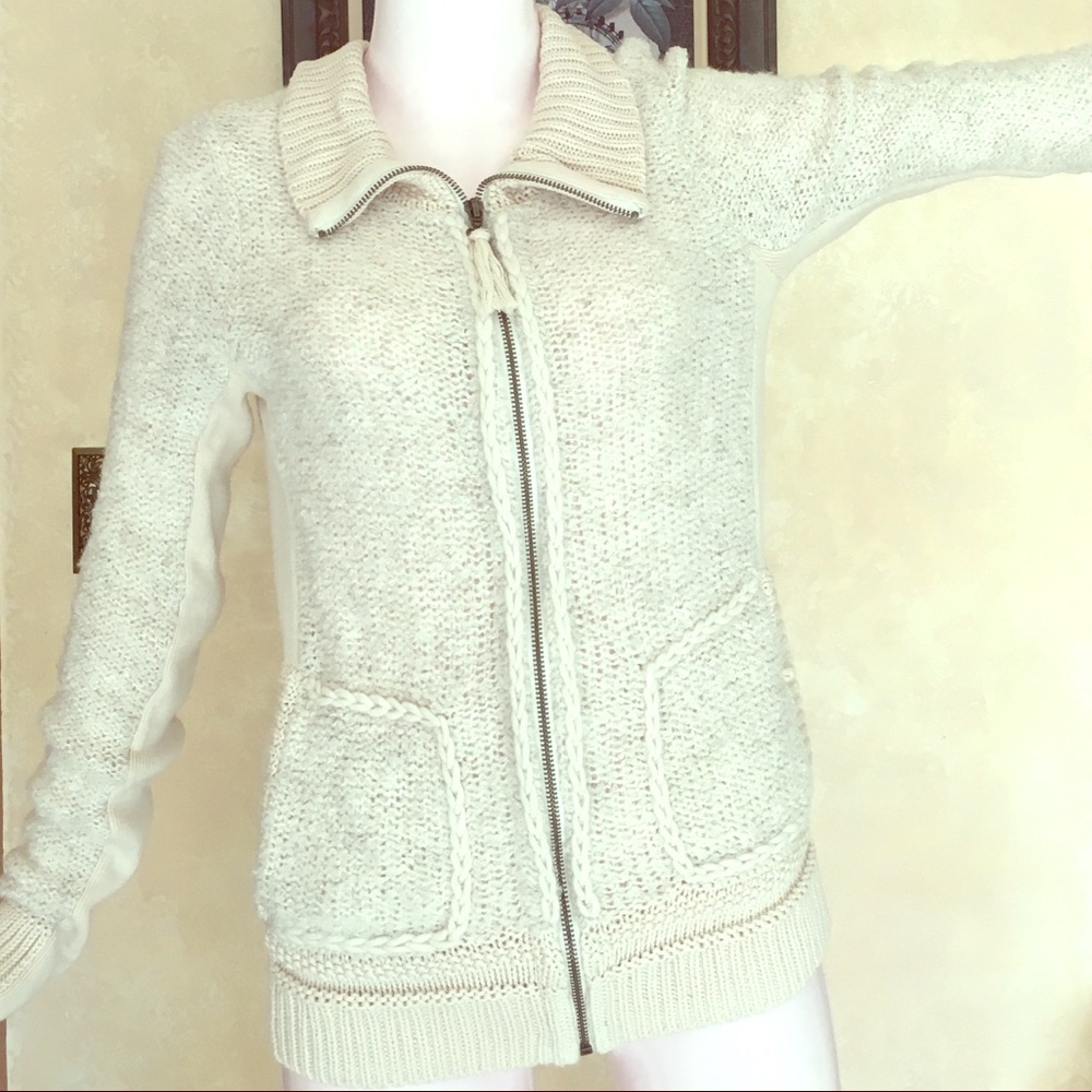 Sleeping in Snow Anthropologie Cardigan- Size M